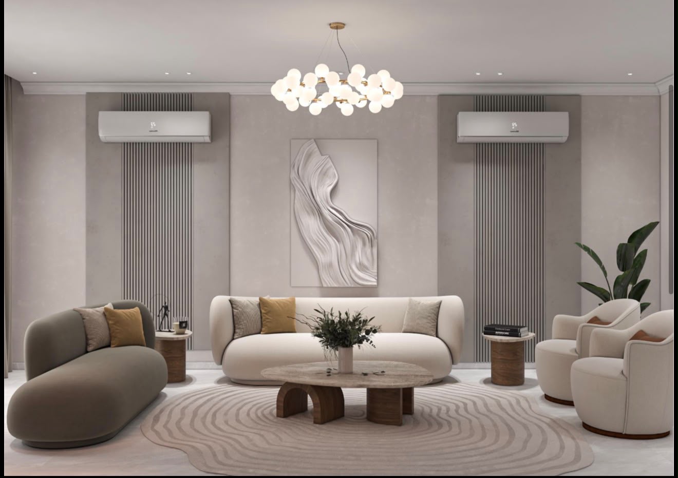 Minimalist living area